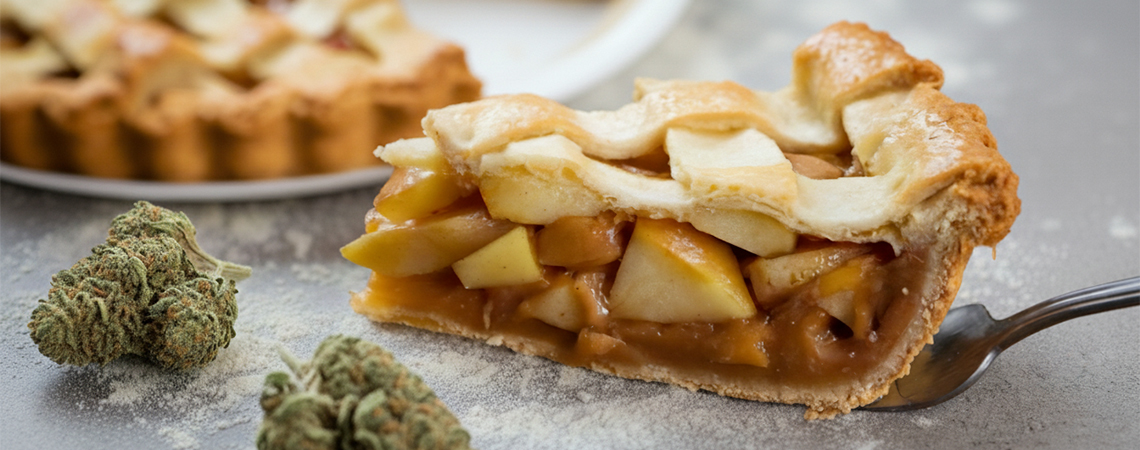 Cannabis infused apple pie
